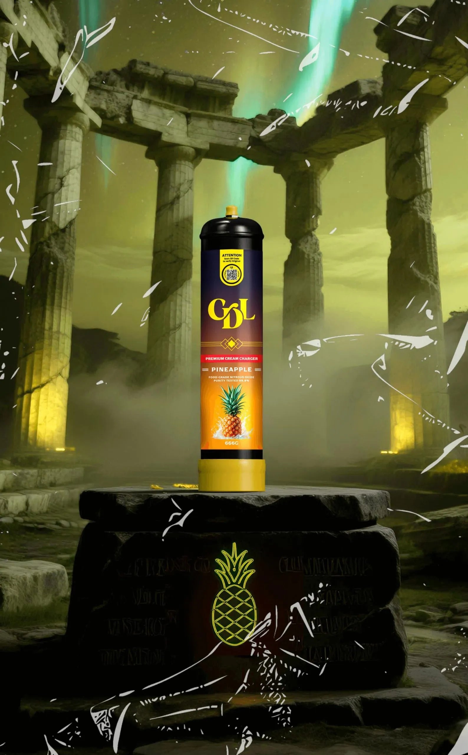 Carton - 6 Bonbonnes de 666g