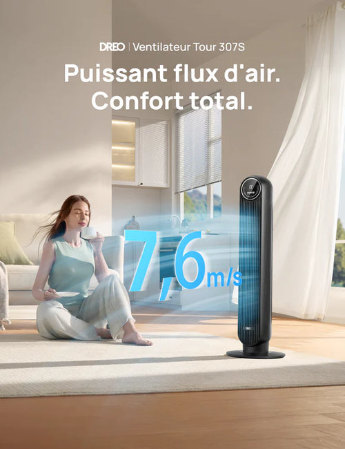 Ventilateur DREO Tour 307S