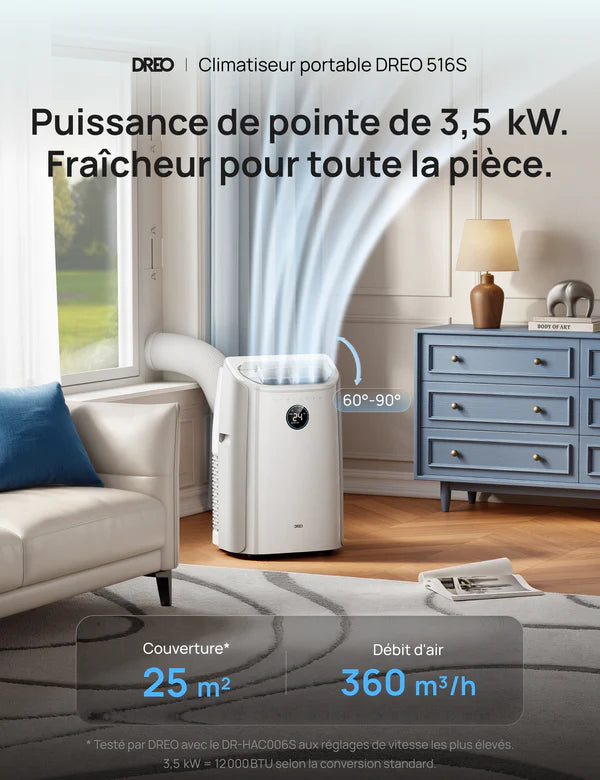 Climatiseur Portable DREO 516S