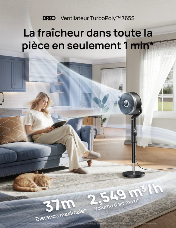Ventilateur DREO TurboPoly™ 765S