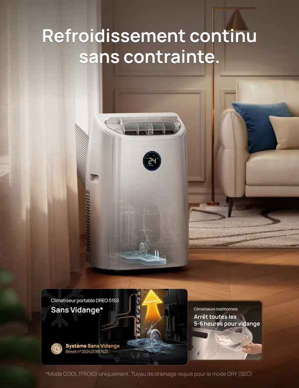 Climatiseur Portable DREO 515S