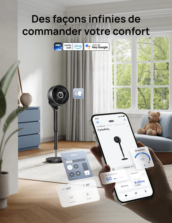Ventilateur DREO TurboPoly™ 765S