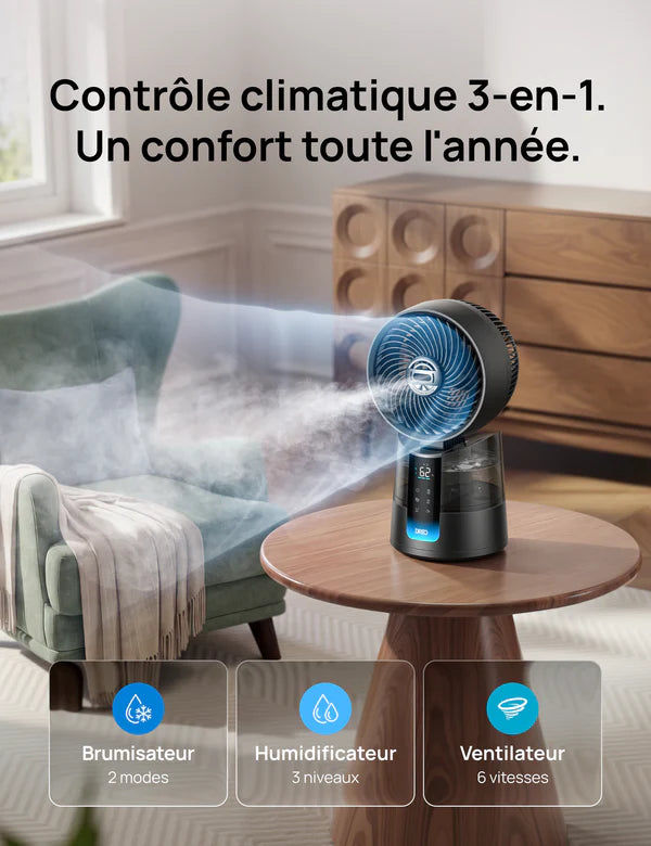 Ventilateur brumisateur DREO TurboCool™ 516S