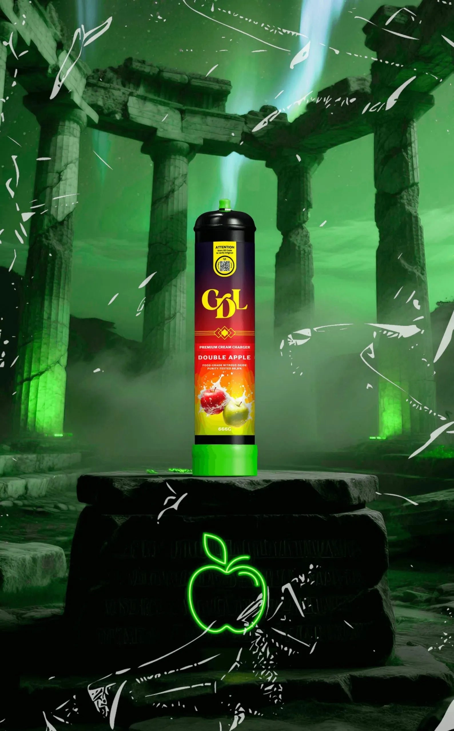 Carton - 6 Bonbonnes de 666g