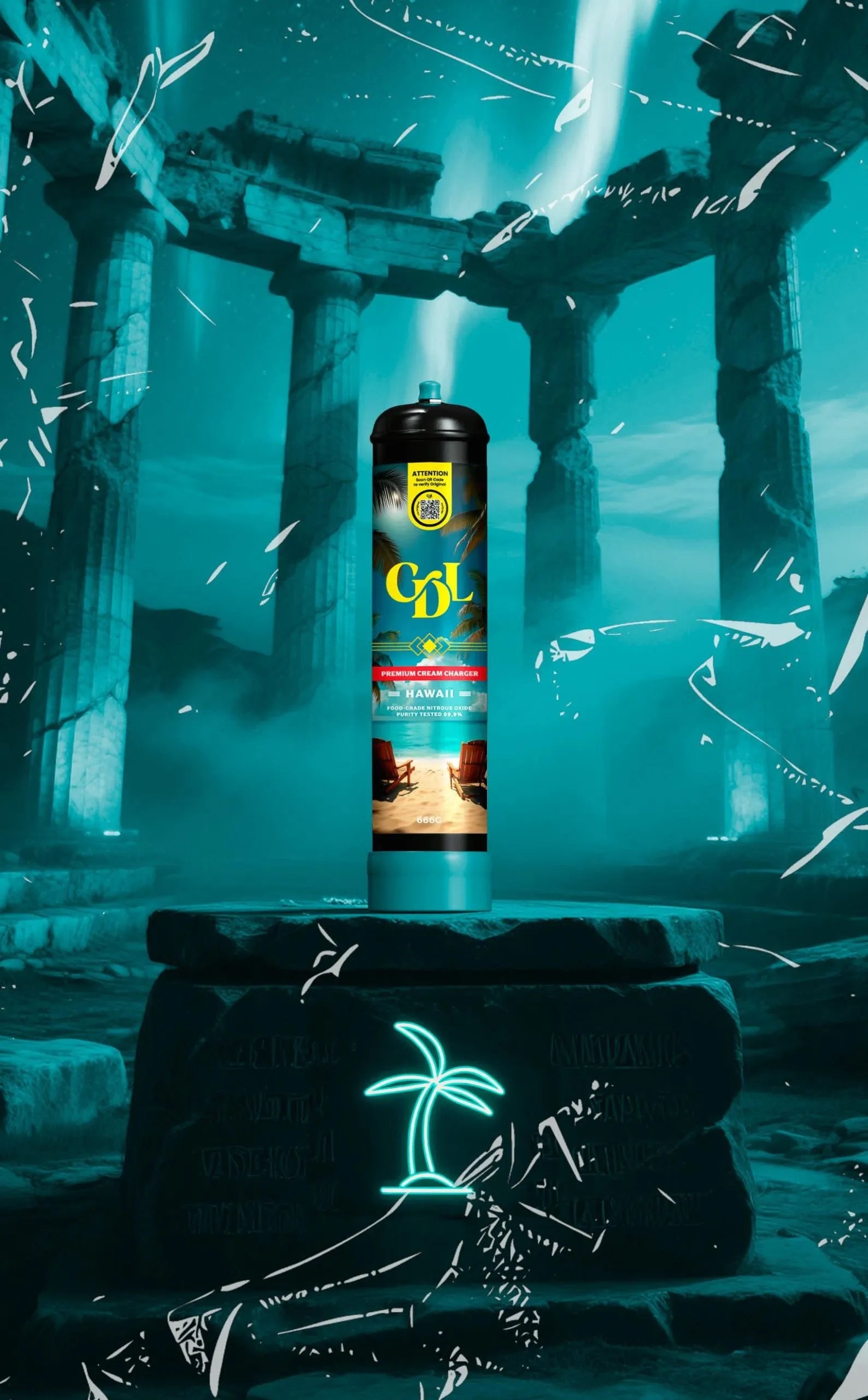Carton - 6 Bonbonnes de 666g